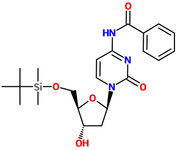 MC080677 N4-Bz-5'-O-TBDMS-2'-deoxycytidine (图片) MC080677 N4-Bz-5'-O-TBDMS-2'-deoxycytidine